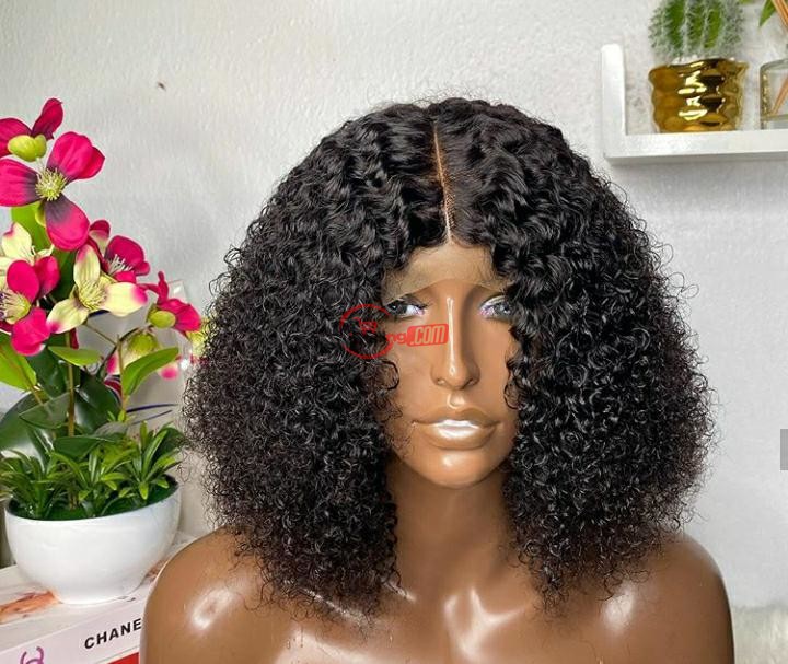 Brazilians curls human hair wig