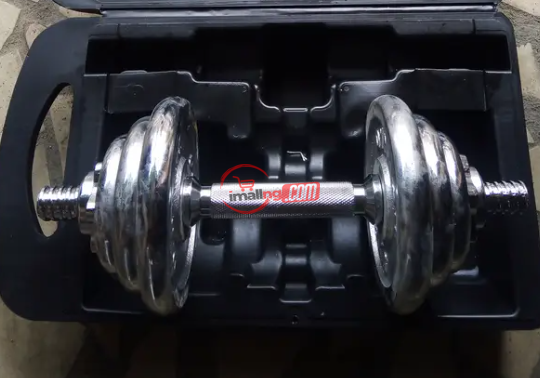 20kg Adjustable Dumbell Set With Case