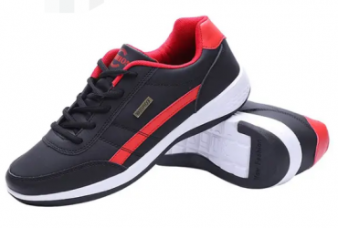 New Men PU Leather Sport Sneaker