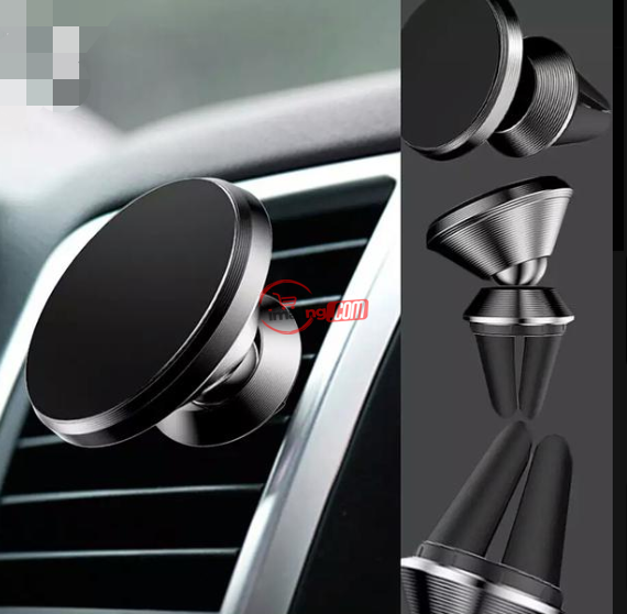 Car Phone Holder Magnetic Dashboard Stand Air Vent Grip For Smartphone (2,700)