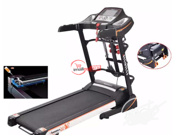 2.5hp Treadmill With Massager and Dumbbell