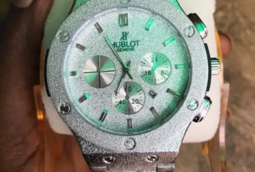 Hublot silver watch