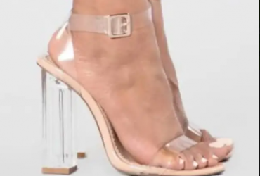 Transparent Sandal Heels