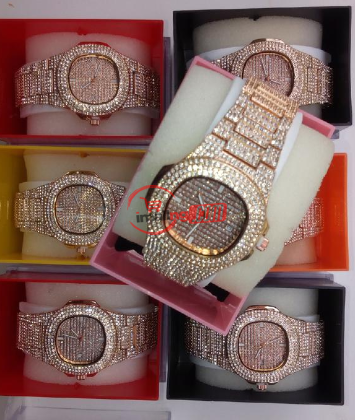 Diamond Stoned Luxury Wrist Watch (Promo Price)