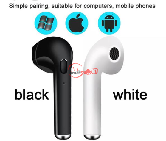 Wireless Bluetooth Earphones I7s Earbuds Headset With Mic For iPhone