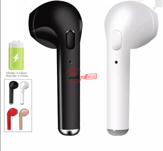 Wireless Bluetooth Earphones I7s Earbuds Headset With Mic For iPhone