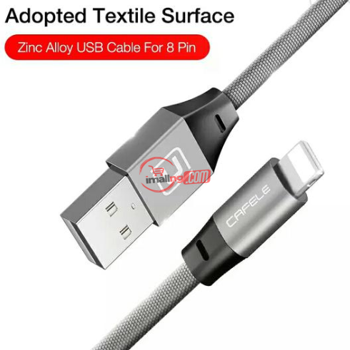 Cafele For iPhone Cable 8 7 6 5 SE USB Cable Nylon Fast Charger Cable