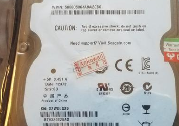 Original Seagate Sata Hdd (Inbuilt For Laptop)