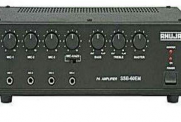 Ahuja 60 Watts Medium Power PA Amplifier With USB – SSB-60EM