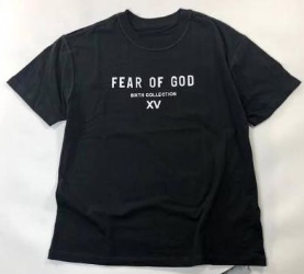 Fear Of God Sixth Collection Black T-shirt