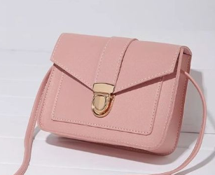 Classy Ladies Mini Shoulder Pink Hand Bag