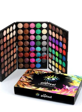 Popfeel Popfeel 120 Colours Eyeshadow Palette Makeup Kit (Shimmer, Matte, Nude)