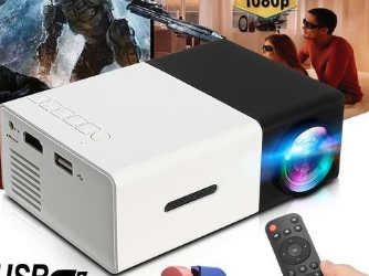 Portable Mini LED Projector 1080P HD Home Theater