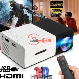 Portable Mini LED Projector 1080P HD Home Theater