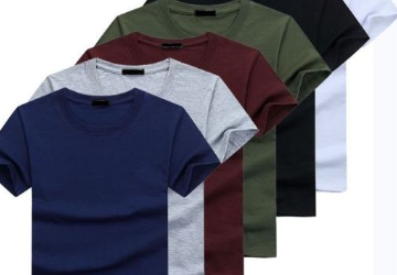 6in1 Round neck Polo_white/green/black/navy/wine/gray