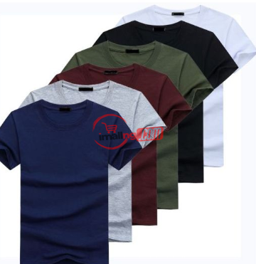 6in1 Round neck Polo_white/green/black/navy/wine/gray