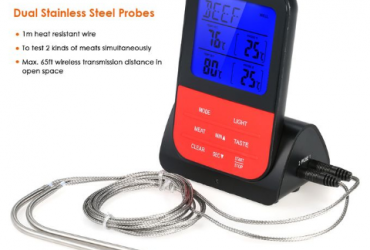 Wireless Digital BBQ Meat Thermometer Instant Read