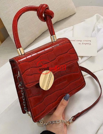 Trendy Ladies Leather Mini Top-Side Bag