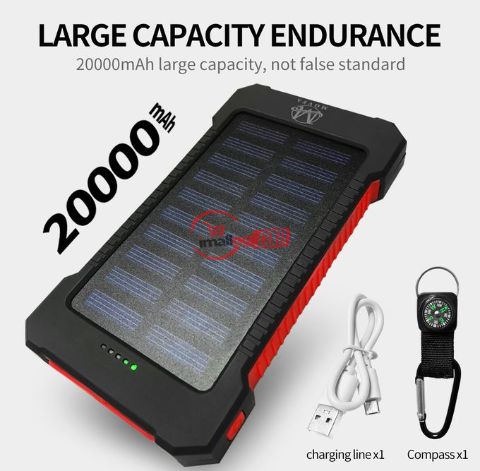 20000 MAH Fast Charging Dual USB Portable Power Banks