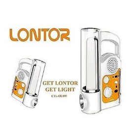 Lontor Rechargeable Lamp With Radio