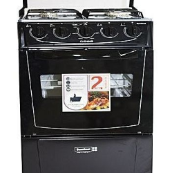 Scanfrost 4 Burner Standing Gas Cooker With Oven
