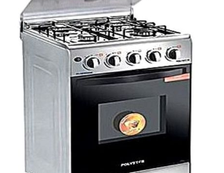 4 Burner Oven Grill Gas Cooker