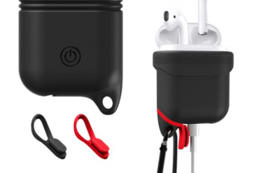 Waterproof Shockproof Earphone Case With Hook For Apple AirPods