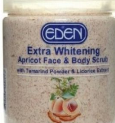Eden 2 Eden Extra Exfoliating Apricot Face And Body Scrub.