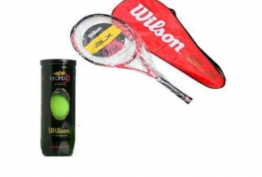 Lawn Tennis Racket & Ball