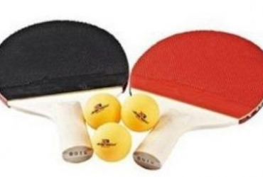 Table Tennis Bat With 3 Balls