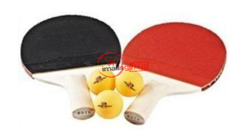 Table Tennis Bat With 3 Balls