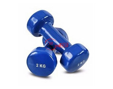 A Pair Of 2kg Aerobic Dumbell