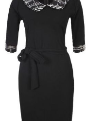 Trendy Beautiful Dress -Black And White