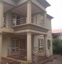 En Suite 4bedroom Duplex With 2bedroom BQ On Tarred Road