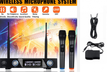 Wireless Mic System UHF Dual