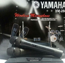 Yamaha YM288 Wireless Microphone With 2 Mic & Battery – YM288