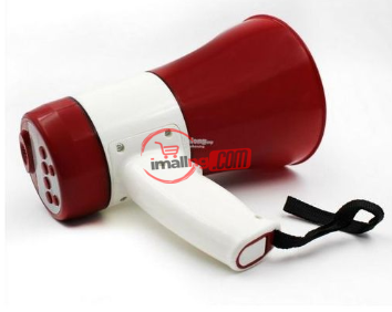 Portable Recordable Megaphone With USB