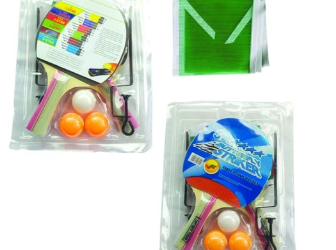 American Fitness Table Tennis Set Of Bats, Balls, Net And Post