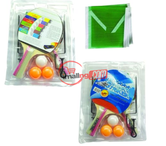 American Fitness Table Tennis Set Of Bats, Balls, Net And Post