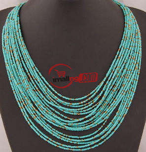 Wedding Turkey Nepal Rice Beads Women Necklace