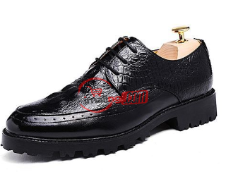 HOT Formal Shoes Leather Shoes Lace-up Italian