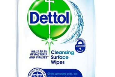 Dettol Cleansing Surface Wipes (72 Large Wipes)