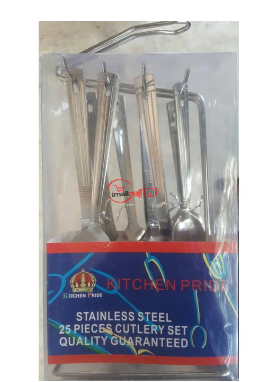 24 Piece Stainless Steel Cutlery Set