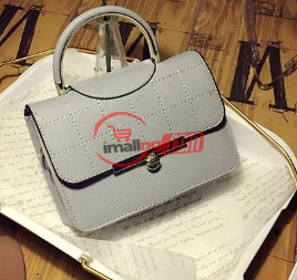 Women Shoulder Lock PU Leather Hand Bag