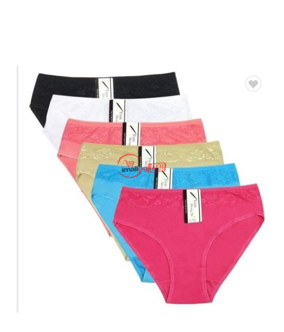 Ladies high leg cotton panties