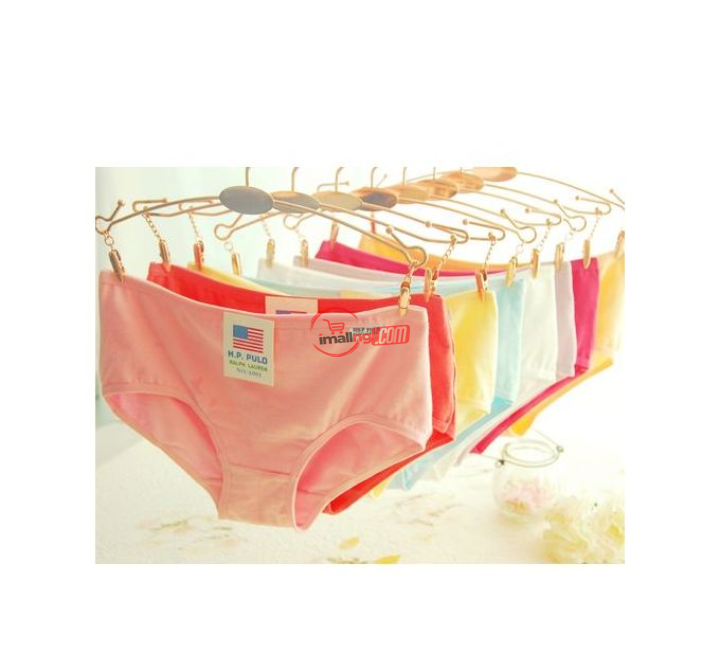 12pcs/lot Women's Multi-colour Cotton Panties(M/L)