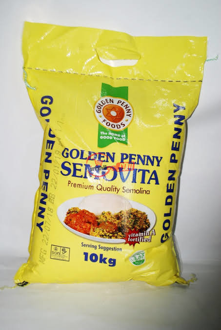 10kg golden penny semovita