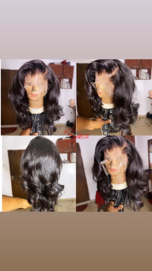 16' customized glueless frontal wig