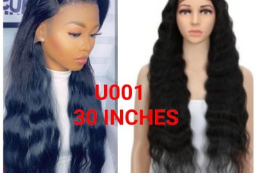 30" ocean wave human hair