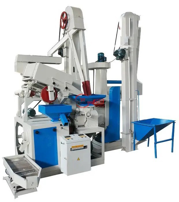 Combined Rice Processing Machine